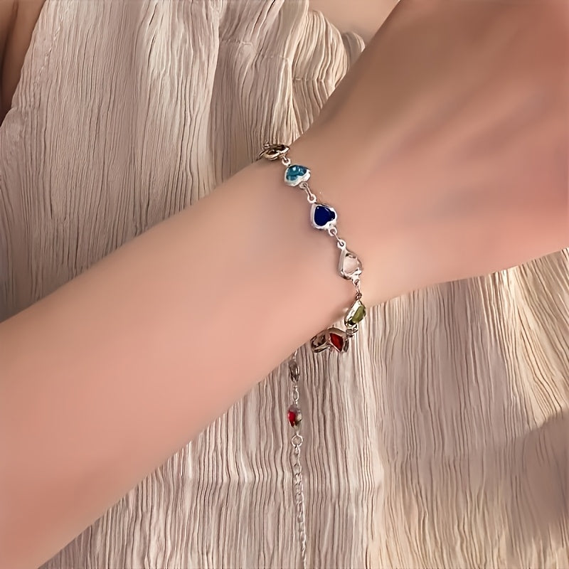 Unikalna bransoletka w kształcie serca
