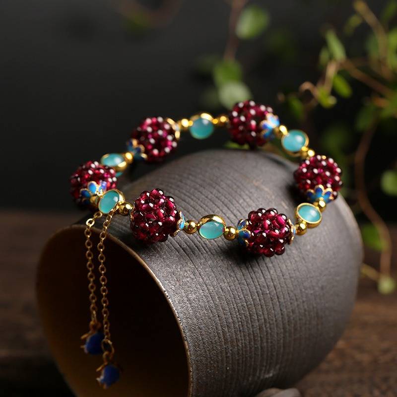 Bransoletka Berries z Naturalnych Kamieni