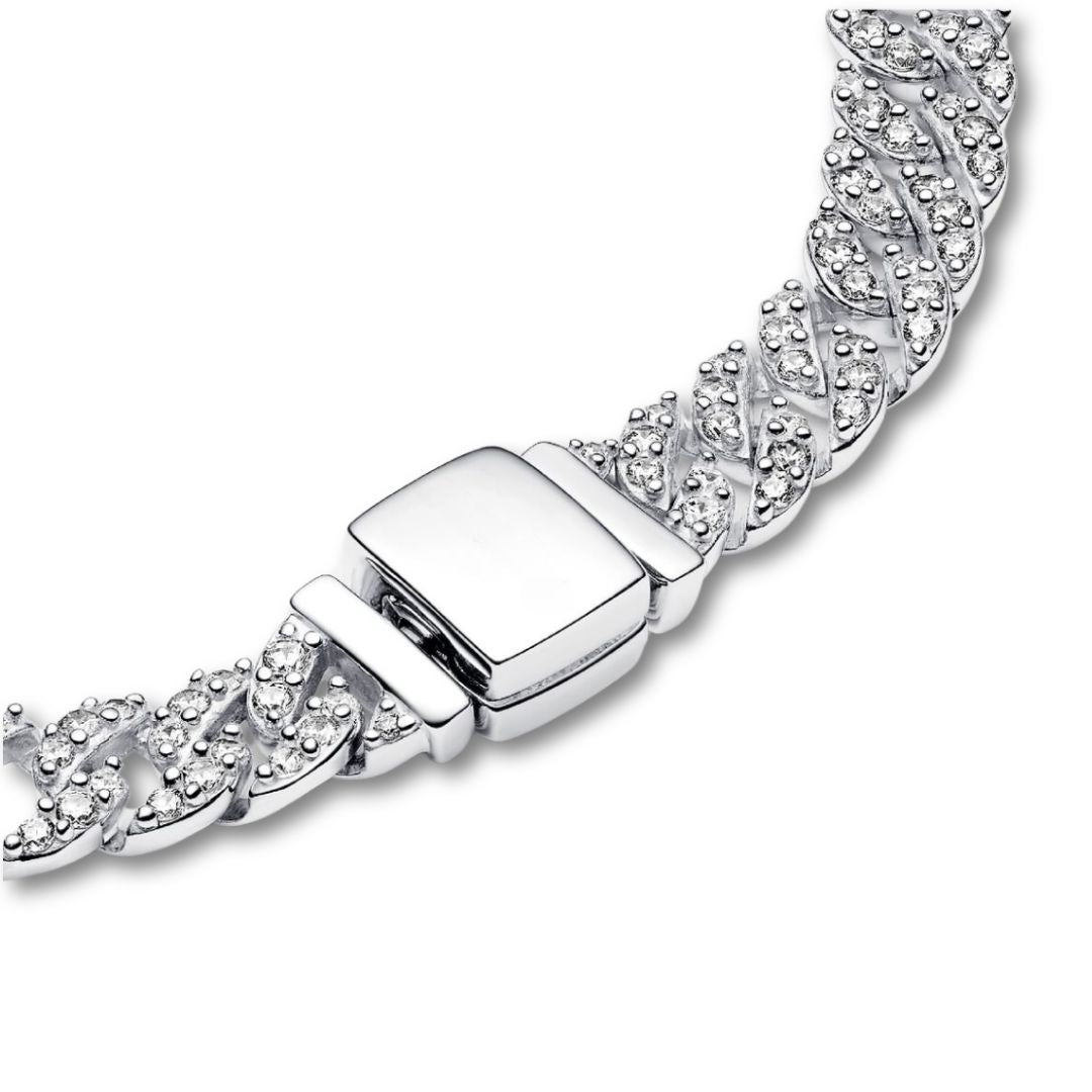 Bransoletka Kubańska z Moissanitem