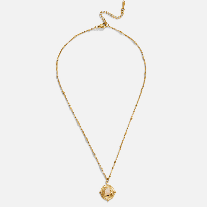 Collier Vintage Monique z Kamieniem