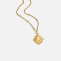 Collier Vintage Monique z Kamieniem