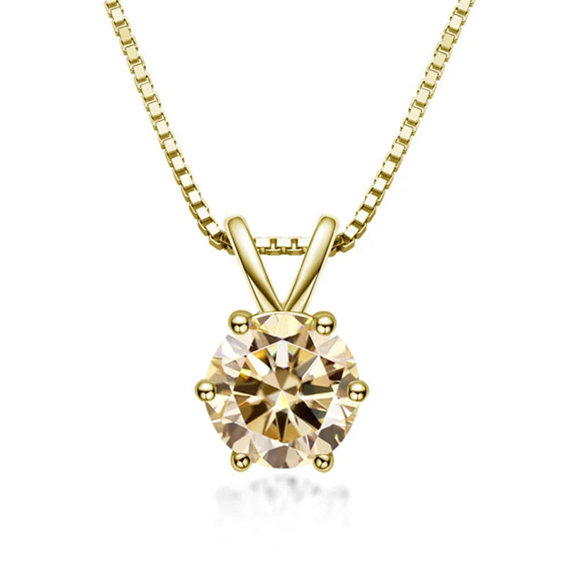 Elegancka Kolia Solitaire z Moissanitem