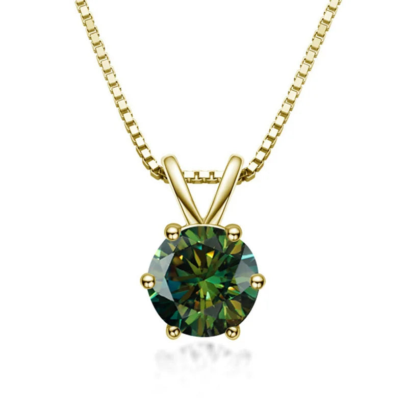Elegancka Kolia Solitaire z Moissanitem