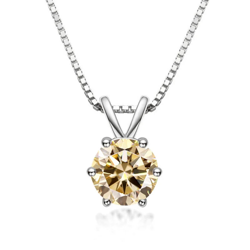 Elegancka Kolia Solitaire z Moissanitem