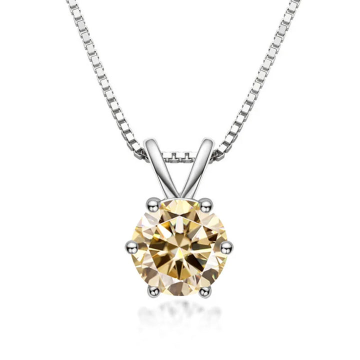 Elegancka Kolia Solitaire z Moissanitem