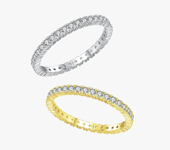 Minimalistyczny Pierścionek Wieczności
