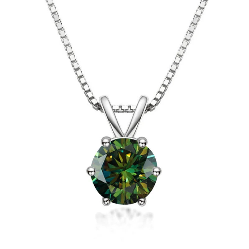 Elegancka Kolia Solitaire z Moissanitem