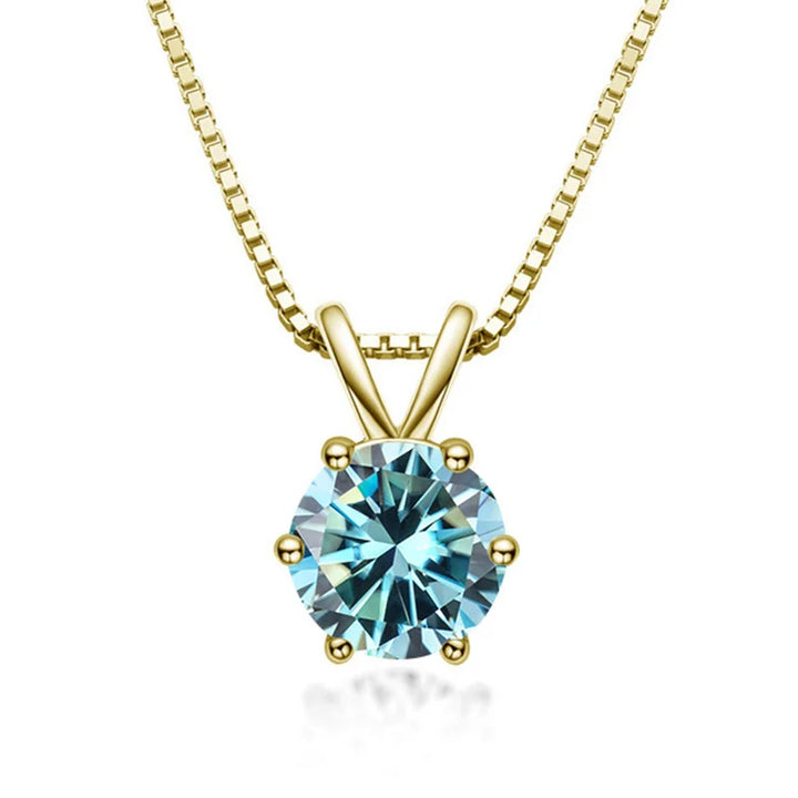 Elegancka Kolia Solitaire z Moissanitem