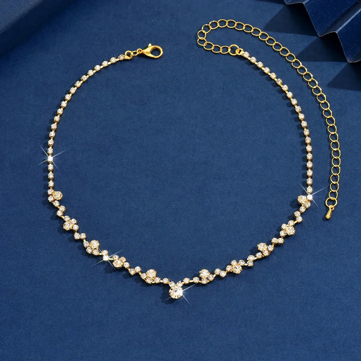 Elegancka Kolia Ślubna z Diamentami