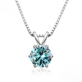 Elegancka Kolia Solitaire z Moissanitem