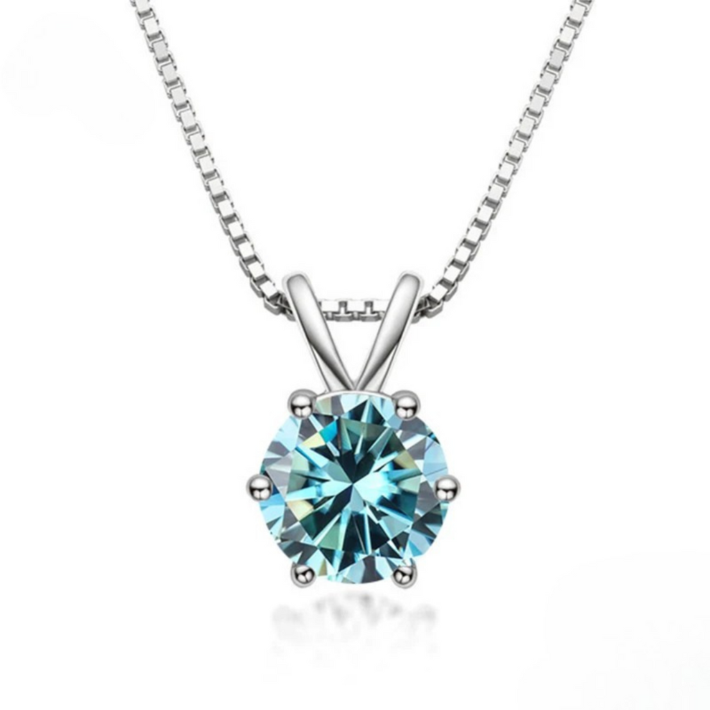 Elegancka Kolia Solitaire z Moissanitem
