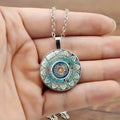 Elegancka Okrągła Mandala Niebieska