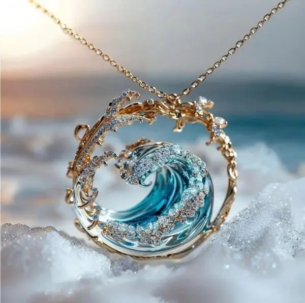 Naszyjnik z zawieszką “Obietnica Oceanu”