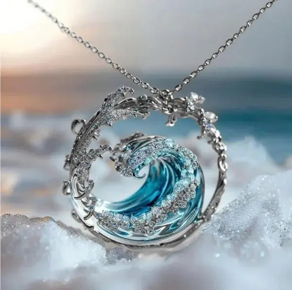 Naszyjnik z zawieszką “Obietnica Oceanu”