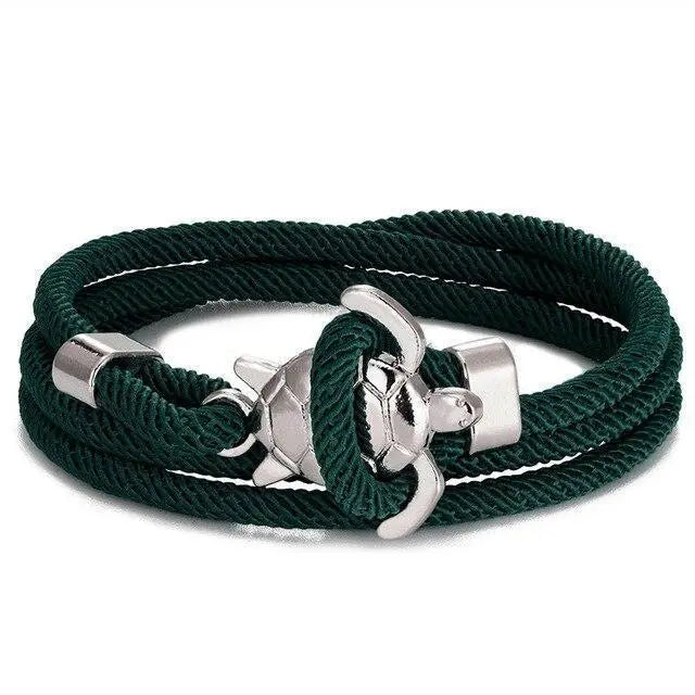 Ręcznie Robiona Bransoletka z Żółwia Morskiego